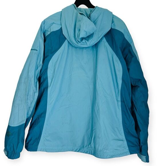 COLUMBIA Omni-Tech Mesh Lined Breathable Packable Windreaker Jacket Size XL - Picture 2 of 7